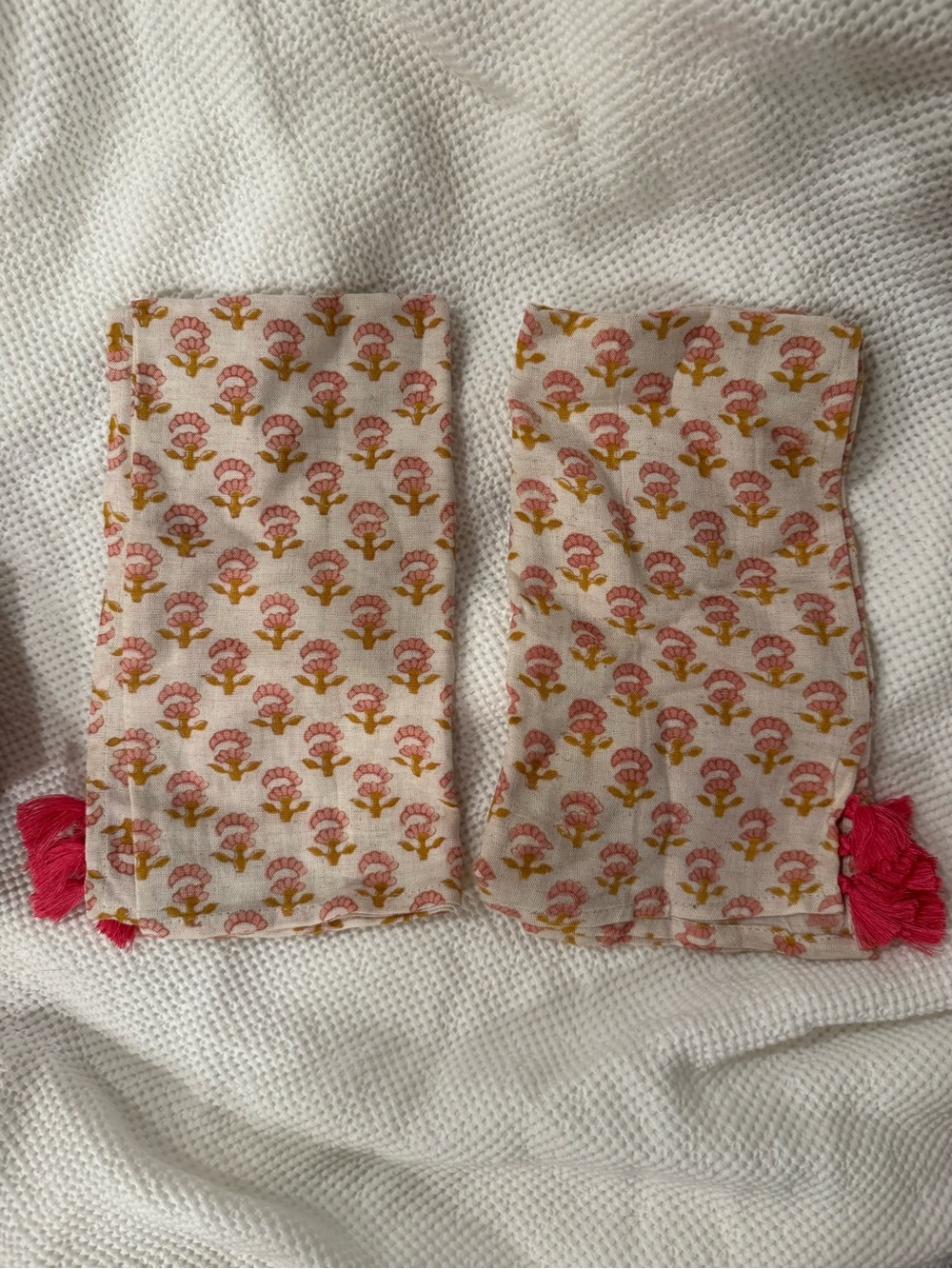 Floral print napkins 4 pack